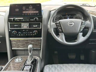 2026 Nissan Patrol Y62 MY26 TI Moonstone White 7 Speed Sports Automatic Wagon