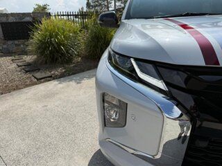2022 Mitsubishi Triton MR MY23 GLS Double Cab White 6 Speed Sports Automatic Utility