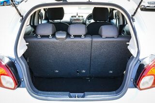 2013 Mitsubishi Mirage LA MY14 ES White 1 Speed Constant Variable Hatchback