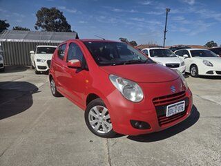 2010 Suzuki Alto GF GL Red 5 Speed Manual Hatchback.