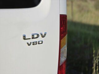 2018 LDV V80 Low Roof SWB White 6 Speed Automated Manual Van