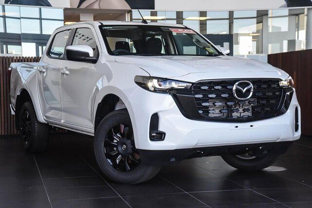 New Mazda BT-50 TFS41J XS Osborne Park, 2025 Mazda BT-50 TFS41J XS Ice White 8 Speed Sports Automatic Utility