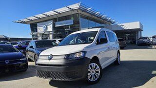 2026 Volkswagen Caddy SKN MY26 TSI220 Cargo Crewvan LWB DSG White 7 Speed.