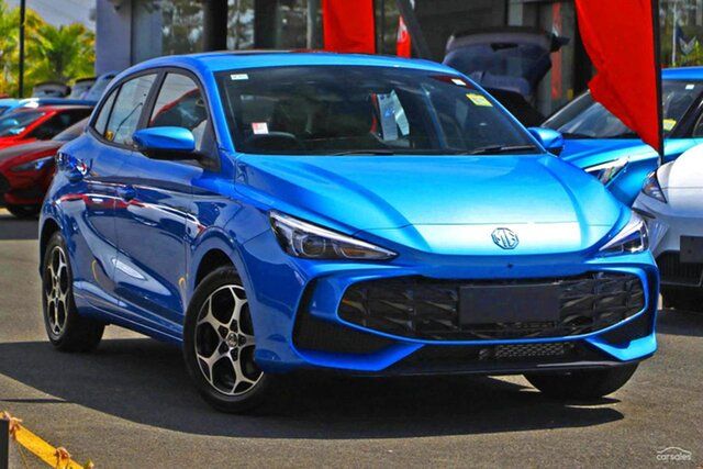 Demo MG MG3 ZP22 MY25 Essence Wodonga, 2025 MG MG3 ZP22 MY25 Essence Blue 8 Speed Constant Variable Hatchback