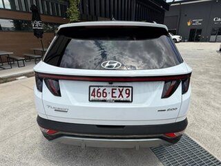 2022 Hyundai Tucson NX4.V1 MY22 Highlander AWD White 8 Speed Sports Automatic Wagon