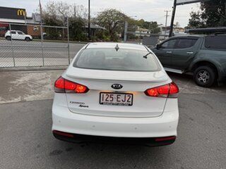 2017 Kia Cerato YD MY17 Sport White 6 Speed Auto Seq Sportshift Sedan