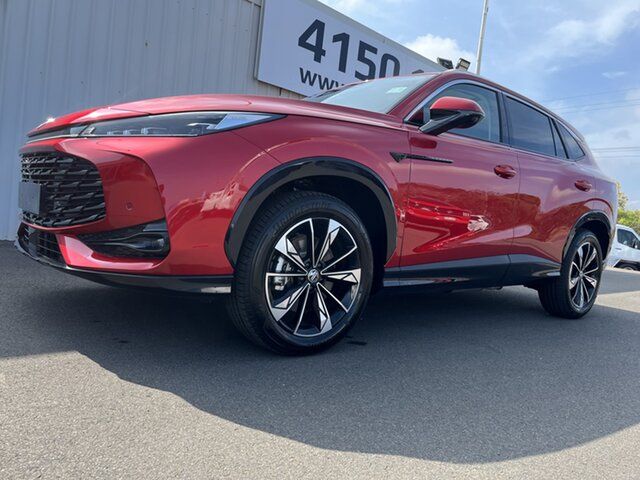 New MG HS AS33H MY25 Hybrid+ Essence Bundaberg, 2026 MG HS AS33H MY25 Hybrid+ Essence Red 3 Speed Automatic Wagon Hybrid