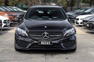 2017 Mercedes-Benz C-Class W205 807+057MY C43 AMG 9G-Tronic 4MATIC Black 9 Speed Sports Automatic