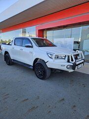2020 Toyota Hilux GUN126R SR5 Double Cab White 6 Speed Sports Automatic Utility.