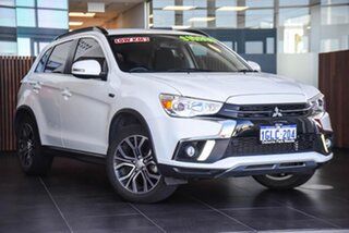 2017 Mitsubishi ASX XC MY18 LS 2WD White 1 Speed Constant Variable Wagon.