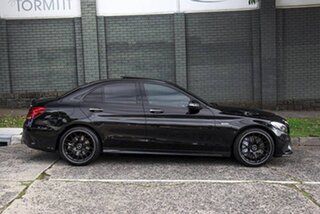 2017 Mercedes-Benz C-Class W205 807+057MY C43 AMG 9G-Tronic 4MATIC Black 9 Speed Sports Automatic.