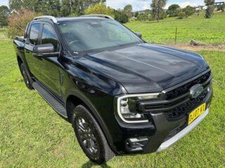 2023 Ford Ranger PY 2024.00MY Wildtrak Black 10 Speed Sports Automatic Dual Cab