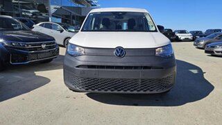 2026 Volkswagen Caddy SKN MY26 TSI220 Cargo Crewvan LWB DSG White 7 Speed