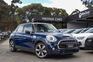 2019 Mini Hatch F55 LCI Cooper S DCT 60 Years Edition Blue 7 Speed Sports Automatic Dual Clutch.