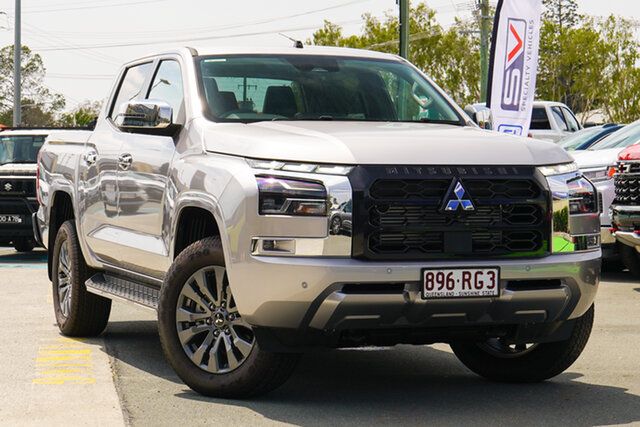Demo Mitsubishi Triton MV MY25 GLS Pick-up Double Cab 4x4 Aspley, 2025 Mitsubishi Triton MV MY25 GLS Pick-up Double Cab 4x4 Blade Silver 6 Speed Sports Automatic