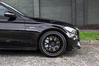 2017 Mercedes-Benz C-Class W205 807+057MY C43 AMG 9G-Tronic 4MATIC Black 9 Speed Sports Automatic
