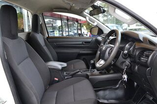 2022 Toyota Hilux TGN121R Workmate 4x2 White 6 Speed Sports Automatic Cab Chassis.