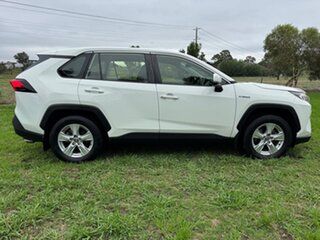 2020 Toyota RAV4 Axah52R GX 2WD White 6 Speed Constant Variable Wagon Hybrid.