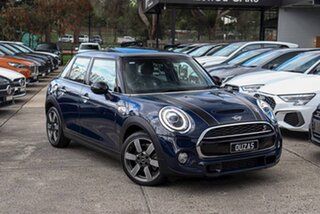 2019 Mini Hatch F55 LCI Cooper S DCT 60 Years Edition Blue 7 Speed Sports Automatic Dual Clutch