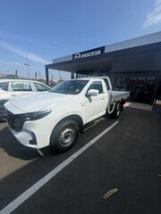 2026 Mazda BT-50 TFR41J XS 4x2 White 8 Speed Sports Automatic Cab Chassis.