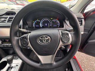 2013 Toyota Camry AVV50R Hybrid H Red 1 Speed Constant Variable Sedan Hybrid