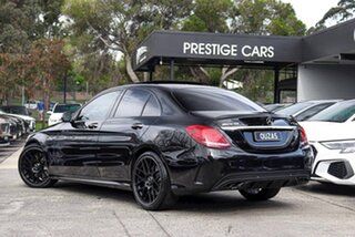2017 Mercedes-Benz C-Class W205 807+057MY C43 AMG 9G-Tronic 4MATIC Black 9 Speed Sports Automatic.