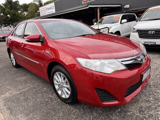 Used Toyota Camry AVV50R Hybrid H Morayfield, 2013 Toyota Camry AVV50R Hybrid H Red 1 Speed Constant Variable Sedan Hybrid