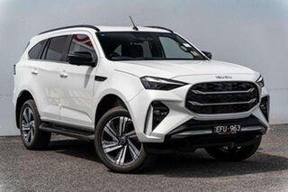 2026 Isuzu MU-X RJ MY25.5 LS-T Rev-Tronic White 8 Speed Sports Automatic Wagon.