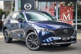 2025 Mazda CX-5 KF4WLA G25 SKYACTIV-Drive i-ACTIV AWD GT SP Deep Crystal Blue 6 Speed.