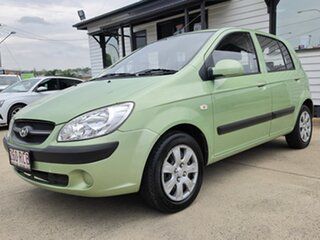 2010 Hyundai Getz TB MY09 S Green 5 Speed Manual Hatchback