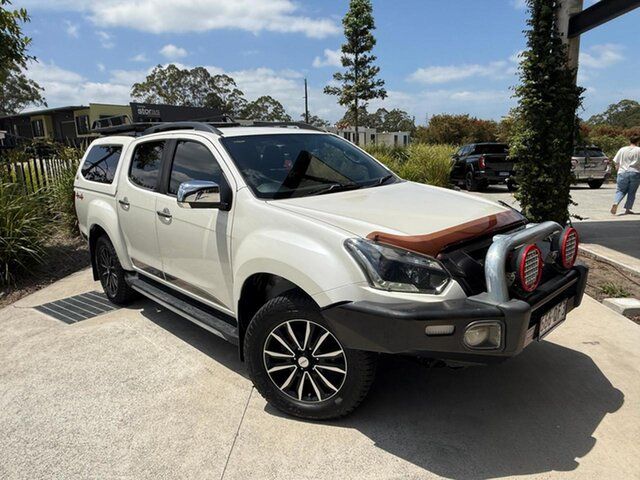 Used Isuzu D-MAX MY19 X-Runner Crew Cab Cooroy, 2019 Isuzu D-MAX MY19 X-Runner Crew Cab White 6 Speed Sports Automatic Utility