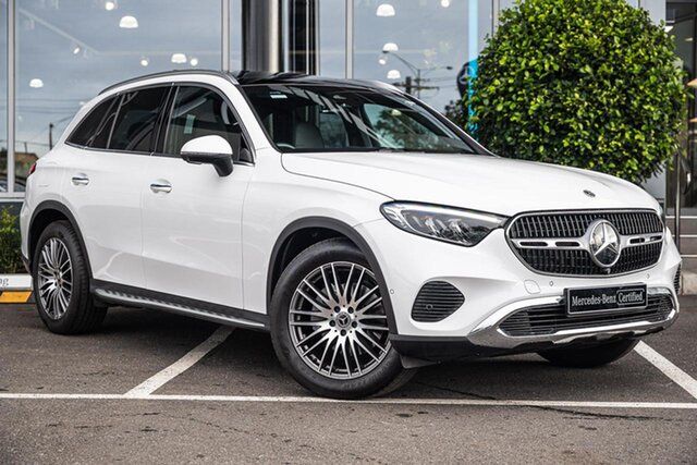 Used Mercedes-Benz GLC-Class X254 805+055MY GLC200 9G-TRONIC 4MATIC Wishart, 2025 Mercedes-Benz GLC-Class X254 805+055MY GLC200 9G-TRONIC 4MATIC White 9 Speed Sports Automatic