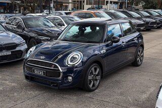 2019 Mini Hatch F55 LCI Cooper S DCT 60 Years Edition Blue 7 Speed Sports Automatic Dual Clutch