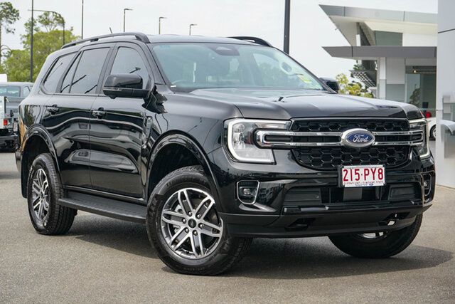 Used Ford Everest UB 2026.00MY Trend FullTime 4WD DR North Lakes, 2026 Ford Everest UB 2026.00MY Trend FullTime 4WD DR Black 10 Speed Sports Automatic SUV