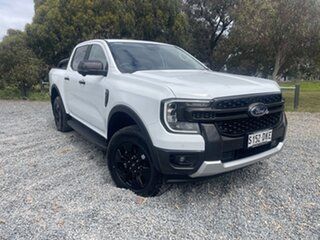 2025 Ford Ranger PY 2025.75MY PHEV Pick-up Double Cab MHT Sport White 10 Speed Automatic Double Cab.