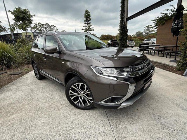 Used Mitsubishi Outlander ZL MY18.5 ES 2WD Cooroy, 2018 Mitsubishi Outlander ZL MY18.5 ES 2WD Brown 6 Speed Constant Variable Wagon