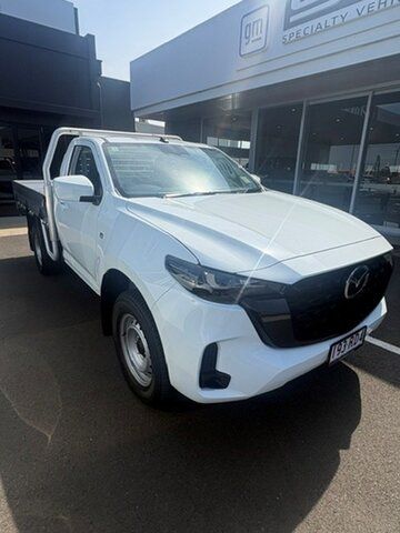 Demo Mazda BT-50 TFR41J XS 4x2 Bundaberg, 2026 Mazda BT-50 TFR41J XS 4x2 White 8 Speed Sports Automatic Cab Chassis
