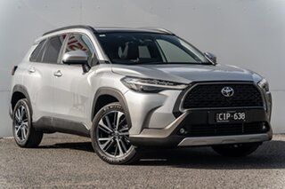 2023 Toyota Corolla Cross Mxga10R Atmos 2WD Silver 10 Speed Constant Variable Wagon.