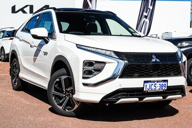Demo Mitsubishi Eclipse Cross YB MY24 Exceed Phev (awd) Rockingham, 2024 Mitsubishi Eclipse Cross YB MY24 Exceed Phev (awd) White 1 Speed Automatic Wagon