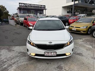 2017 Kia Cerato YD MY17 Sport White 6 Speed Auto Seq Sportshift Sedan.