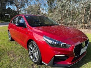 2020 Hyundai i30 PD.V4 MY21 N Line D-CT Red 7 Speed Sports Automatic Dual Clutch Hatchback