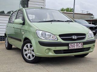 2010 Hyundai Getz TB MY09 S Green 5 Speed Manual Hatchback.