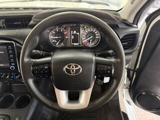 2021 Toyota Hilux GUN126R SR Double Cab White 6 Speed Sports Automatic Cab Chassis