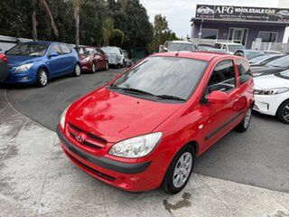2008 Hyundai Getz TB Upgrade SX Red 4 Speed Automatic Hatchback.