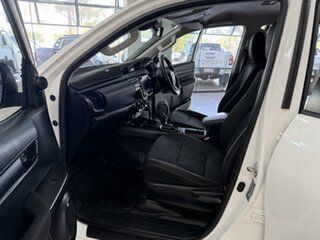 2021 Toyota Hilux GUN126R SR Double Cab White 6 Speed Sports Automatic Cab Chassis