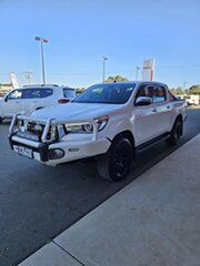 2020 Toyota Hilux GUN126R SR5 Double Cab White 6 Speed Sports Automatic Utility.