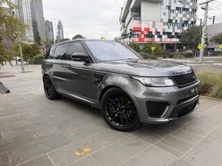 2016 Land Rover Range Rover Sport L494 16MY SVR Grey 8 Speed Sports Automatic Wagon.