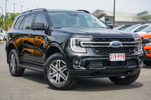 Used Ford Everest UB 2026.00MY Trend FullTime 4WD DR North Lakes, 2026 Ford Everest UB 2026.00MY Trend FullTime 4WD DR Black 10 Speed Sports Automatic SUV