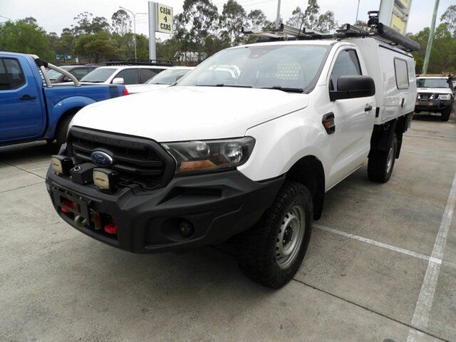 Used Ford Ranger PX MkIII 2020.25MY XL Carrara, 2020 Ford Ranger PX MkIII 2020.25MY XL White 6 Speed Sports Automatic Single Cab Chassis