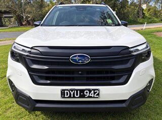 2025 Subaru Forester S6 MY26 Hybrid CVT AWD White 8 Speed Constant Variable Wagon Hybrid